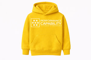 Kids Court Hoodie Yellow